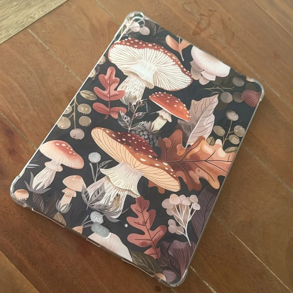 Mushroom Pattern Tablet Case